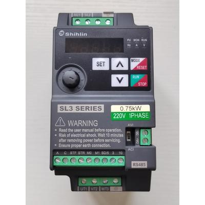 shihlin士林变频器 SL3-021-0.75K单相220v SC3-043-1.5K 三相380