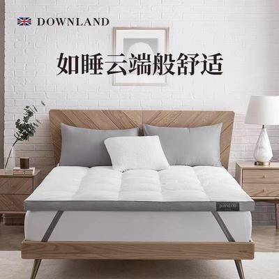 清仓英国Downland Classical经典覆合鹅毛软垫三防床垫双人家用
