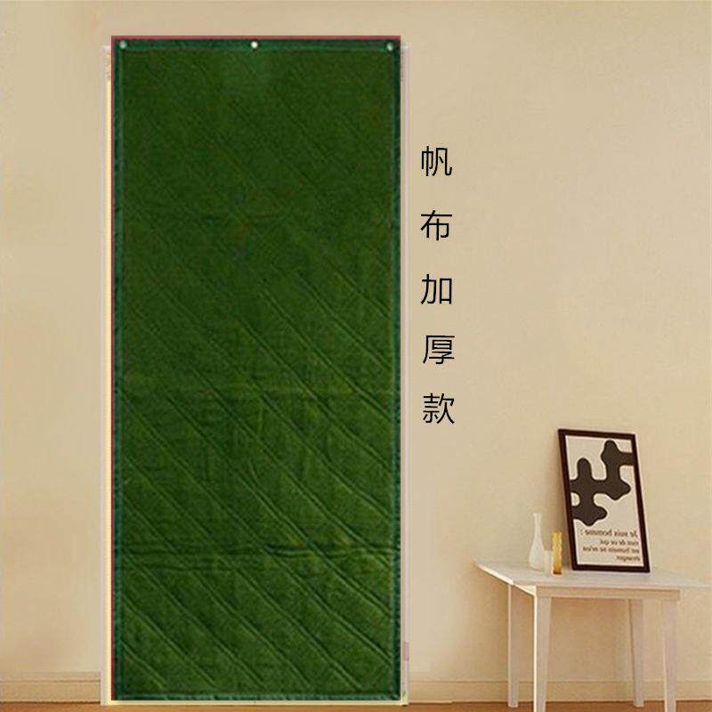 冬季加厚棉门帘家用保暖防风冷藏库保温挡寒防水冷式空调隔热帆布