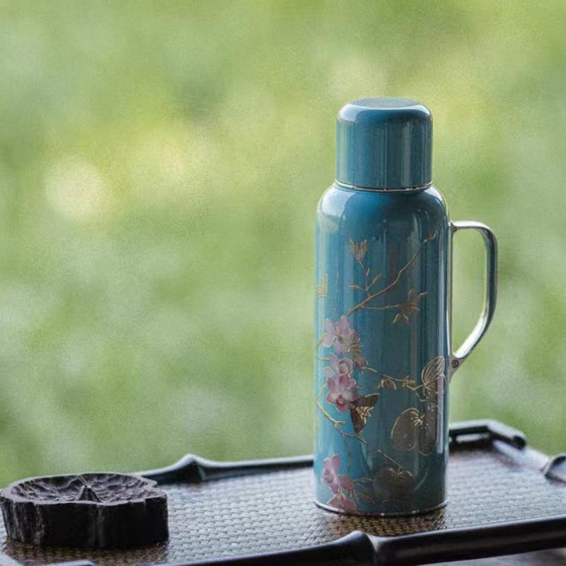 学古传家壶316不锈钢保温壶家用车载便携保温杯焖茶壶闷泡壶迷你