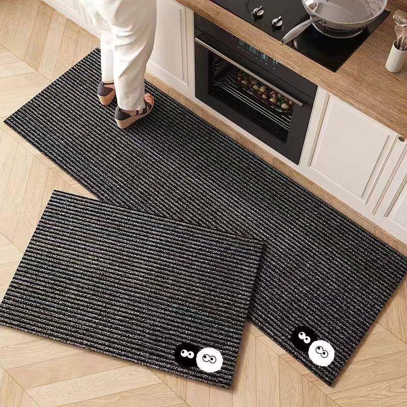 厨房专用地垫免洗耐脏吸水地垫防尘高端长条地毯可擦防油防水垫子