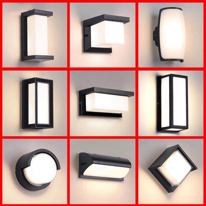 户外防水壁灯led超亮别墅庭院花园露台现代简约室内走廊过道墙灯