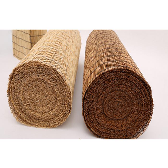 芦苇帘子装饰复古草编隔断卷帘竹帘日式窗帘遮阳遮光门帘墙面禅意