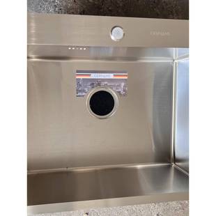 浦祥子手工加厚加深不锈钢大单槽大迷你水槽8050柜台下