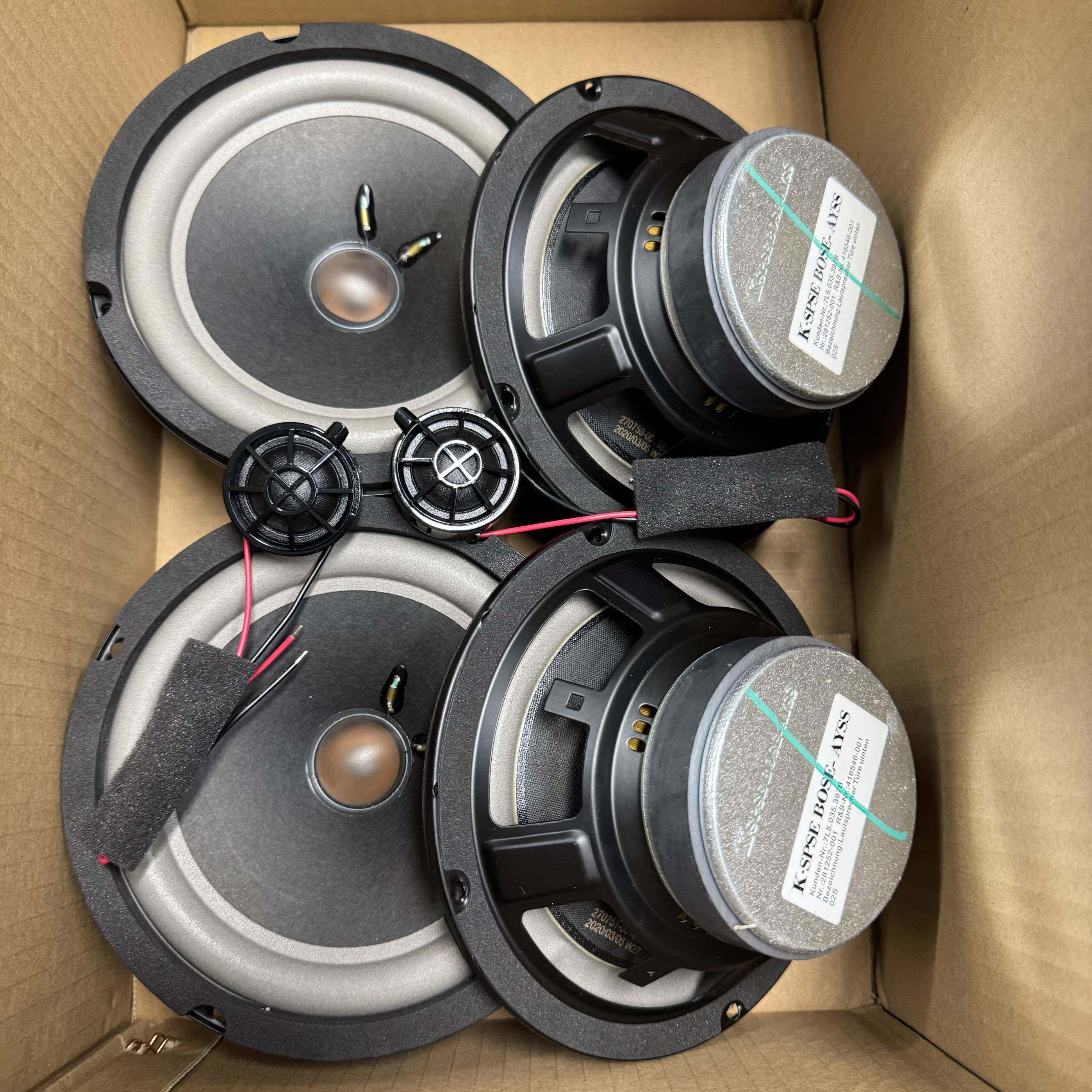 适用于 于汽车音响原装博士bose6.5寸中低音车载汽车音响家用改装