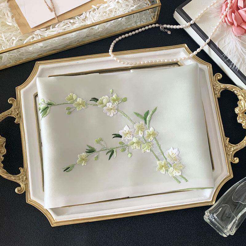 苏锦堂 |杭州丝绸桑蚕丝巾真丝苏绣母亲节送客户见婆婆实用礼品