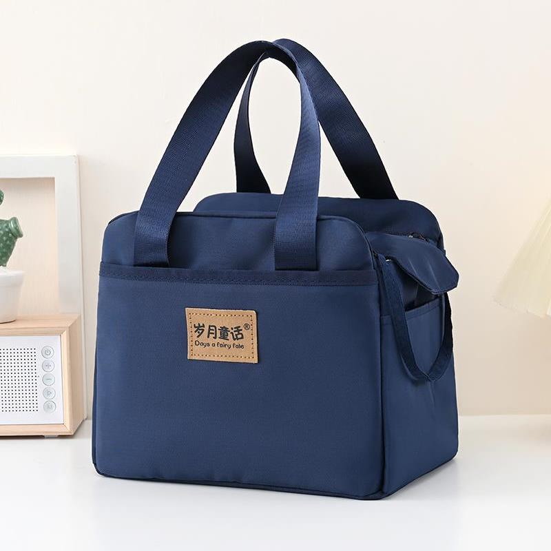 大号便当袋手提饭盒包学生午餐袋上班族大容量带饭包装餐盒袋子