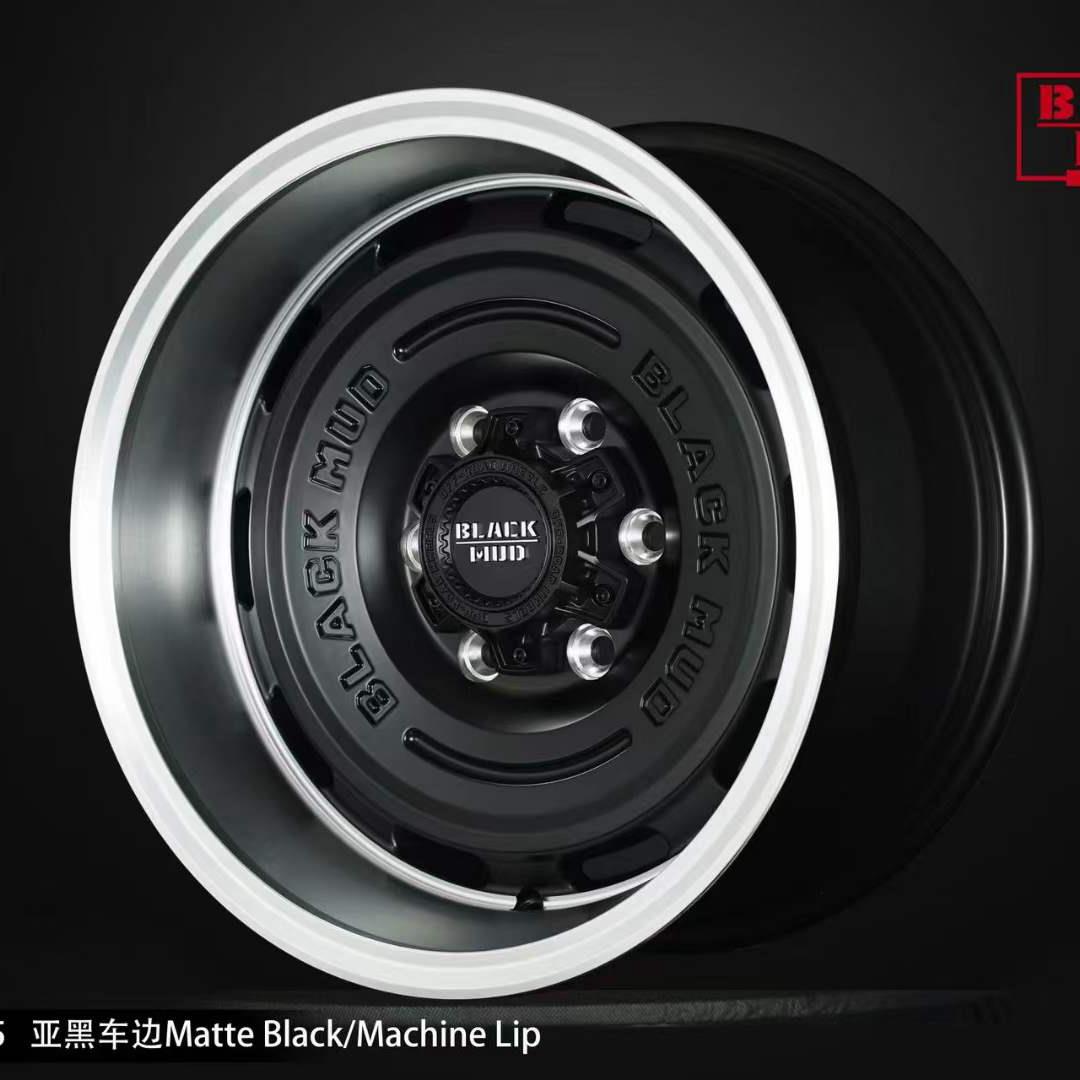黑泥轮毂M560坦克300400H9炮霸道普拉多ranger烈马dmax1718寸轮毂