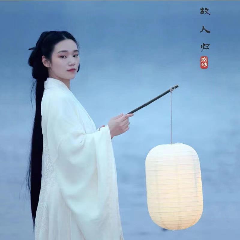 竹编灯笼古风手提藤编汉服摄影拍照道具仿古竹子餐厅吊灯装饰灯罩