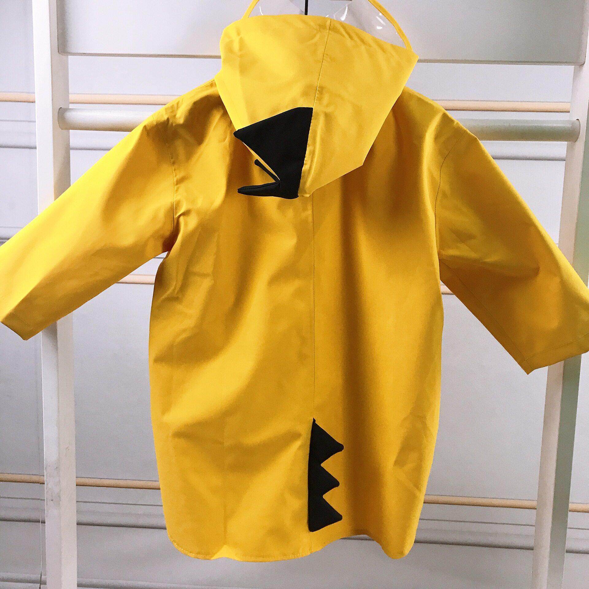 儿童雨衣恐龙男童女童幼儿园宝宝小童小孩学生雨披雨具上学用雨服