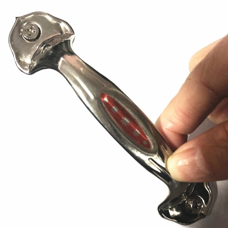 4/5/6寸不锈钢拉手铝合金木门把手防蚊橱柜门通用明T装轻便拉手20