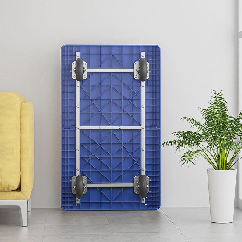 手推车搬运车小推车拖车平板车家F用折叠快递静音便携手拉货购