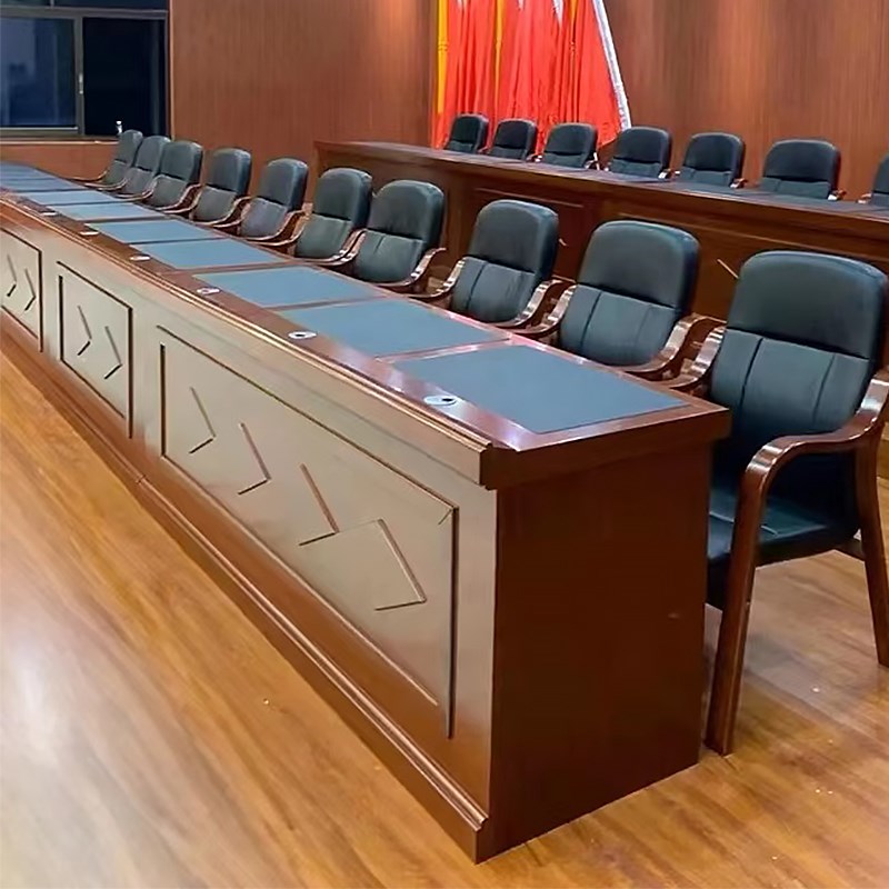 主席台演讲台会议室领导发言台y报告厅礼堂桌椅演讲台主席桌椅组