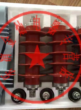 金灿10KV交流无间隙金属氧化锌物避雷器HY5WS-17/50 带脱离器支架