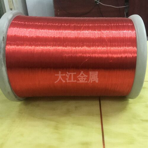 F级耐高温 纯铜线 紫铜无氧铜QZY-2/180 EIW电磁线电机漆包线500g