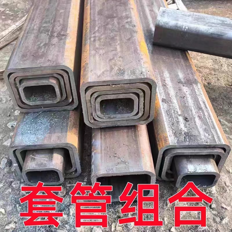 无缝方管矩管套管组合伸缩臂抽拉畅通可零切可加工厚薄壁方通