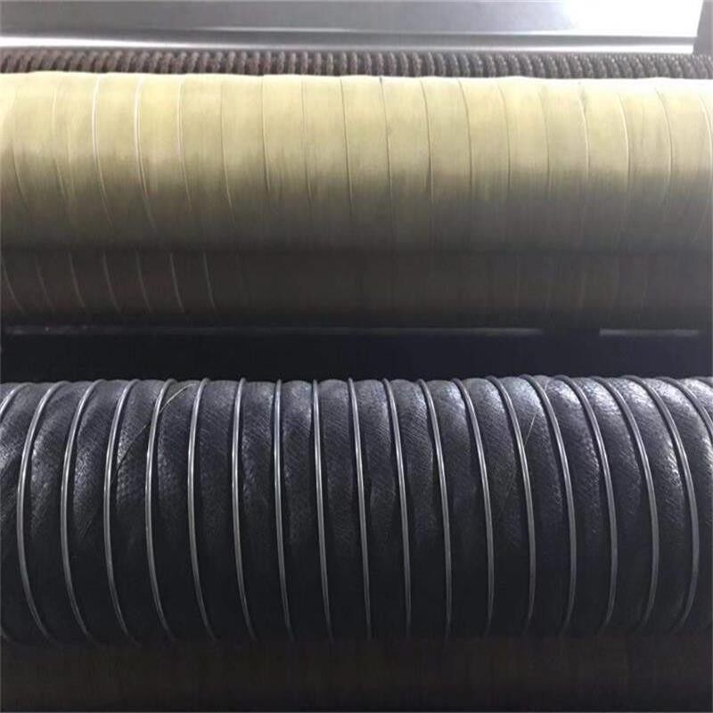 黑色耐磨橡胶管软管钢丝缠绕喷沙吸砂耐高压泥浆管水泥罐车打灰管