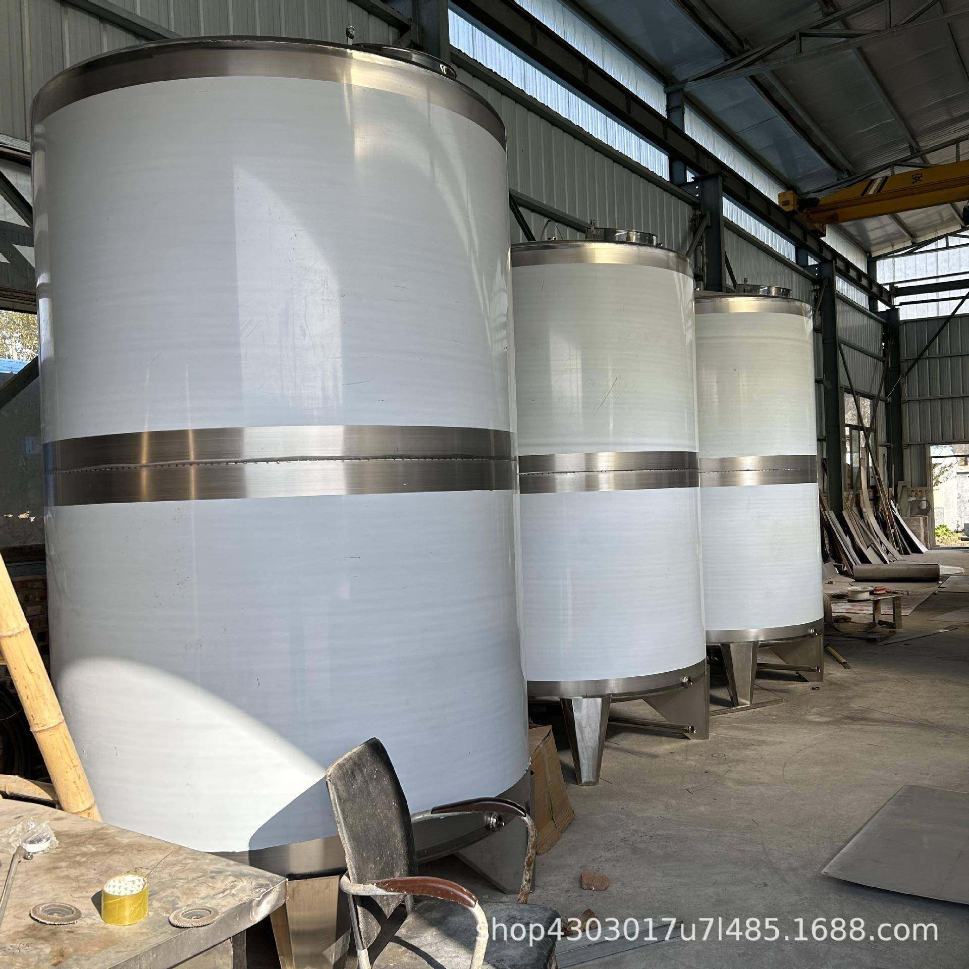 立式黄酒追丢沉淀罐5立方储水罐生产厂家白酒基酒储蓄罐