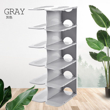 鞋架家用门口简易入门多层宿舍小型鞋架子鞋托塑料鞋盒省空间鞋柜