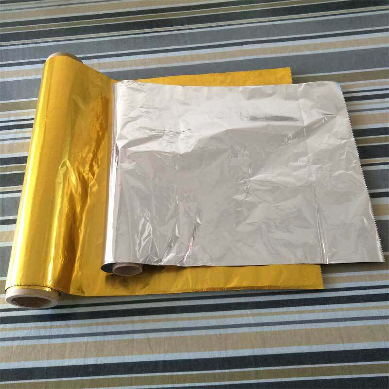 金色银色卷装锡纸铝箔纸 38 45cm宽 613 5型 酒店婚礼庆典用
