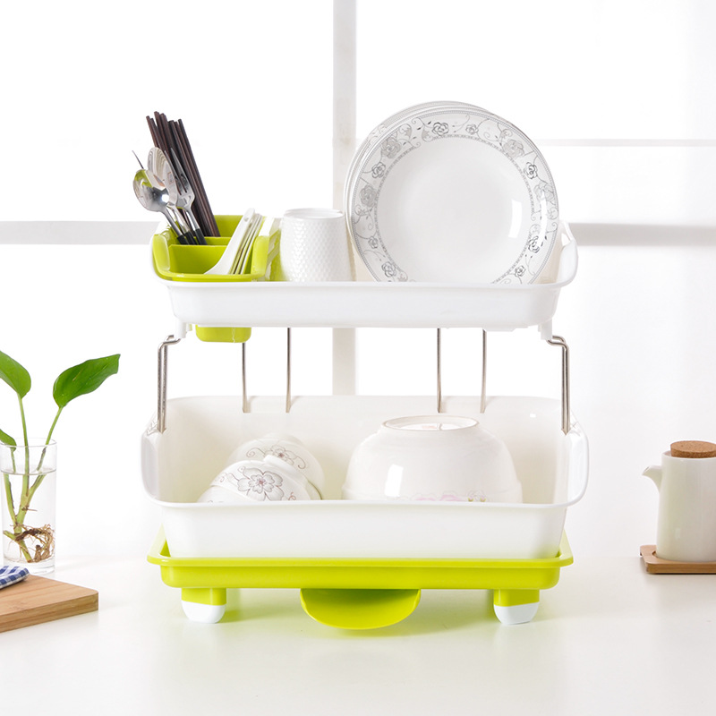 厨房用品收纳整理碗盘置物架餐具 塑料筷子碗碟架沥水架碗架
