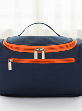 大外出提洗漱包防水涤纶妆收包 容量旅游手 化品纳