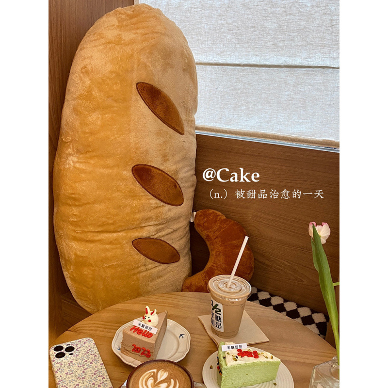 法棍面包抱枕女生睡觉专用夹腿侧睡大号靠枕玩偶娃娃床上毛绒玩具
