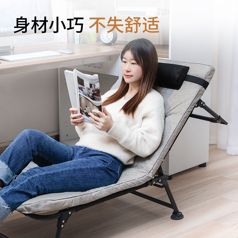办公午休午睡床迷你轻便折叠床单人便携简易折叠小床陪护床