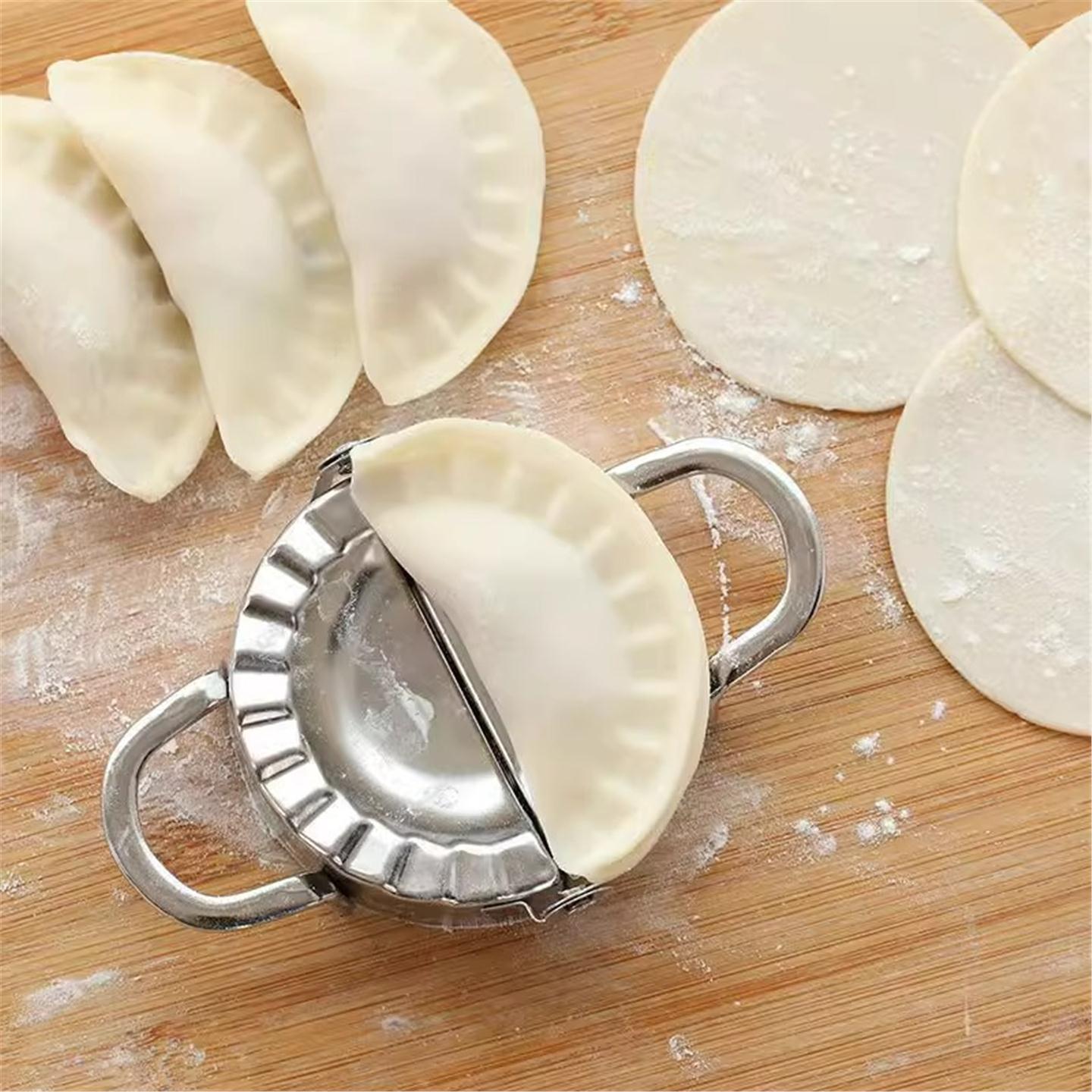 水饺铰子器包饺子手动不锈钢包饺子皮绞子家用神器工具模具捏花型