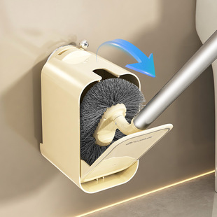 吸盘马桶刷家用无死角2025新款高级感清洁刷卫生间壁挂式厕所刷子