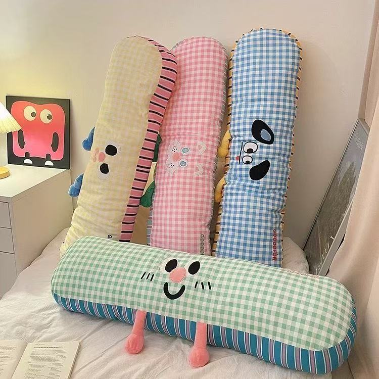 抱枕睡觉长条床边挡枕玩偶女生可拆洗睡觉夹腿大人侧睡枕头可爱