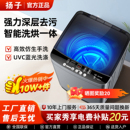 扬子洗衣机家用全自动12 15KG波轮小型洗脱一体出租屋洗衣机宿舍