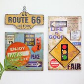 饰品 铁艺复古壁挂工业风工业风软装 民宿酒吧装 壁饰店LOFT咖啡