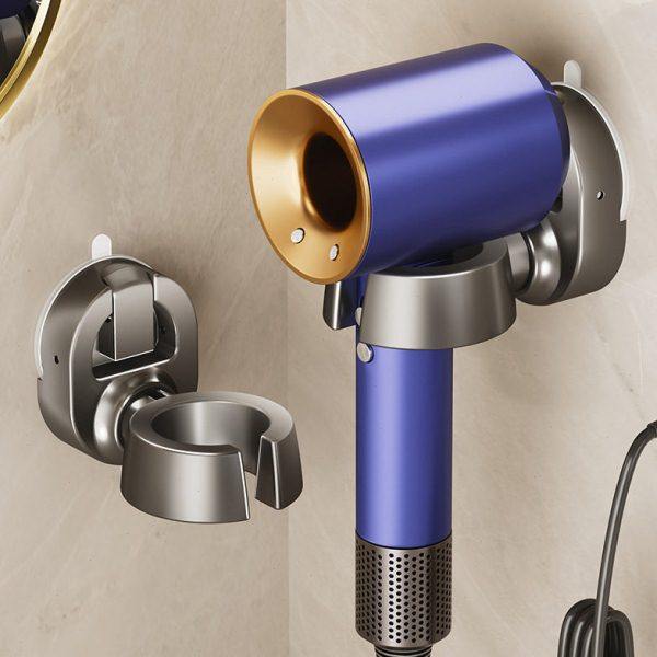 吸盘懒人吹风机支架免手拿卫生间电吹风筒挂架置物架壁挂收纳神器,家庭/个人清洁工具,吹风机置物架,淘宝优惠券,粉丝福利购,淘宝优惠卷