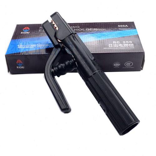 日出纯铜电焊钳RC-250(500A) 焊把 焊夹耐烧专业焊接割焊工具配件