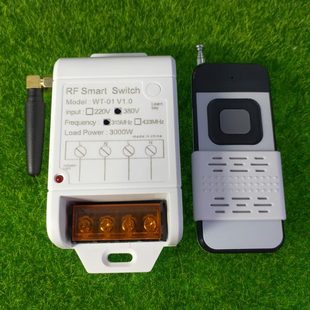 1键 新工业级家用田地抽水机远程380V1路大功率水泵电机开关7003