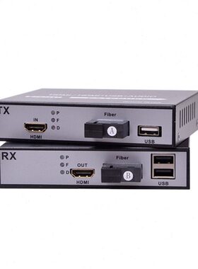 8带USB一台延长器10高清光端机光纤转HDMI光纤收发器HDMI光端机0