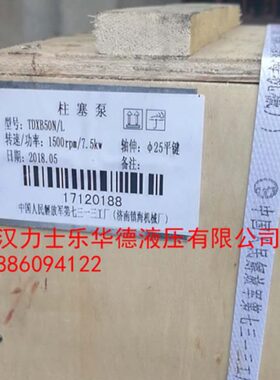 轴向柱塞泵TDXB16/20/25/32/40/50/63/80/100N/L(R) 恒功率变量泵