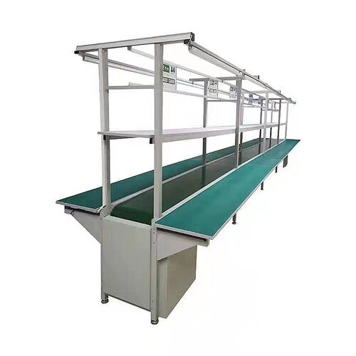 车间输送带工厂装配拉线防静电工作台铝合金分拣产线输送机