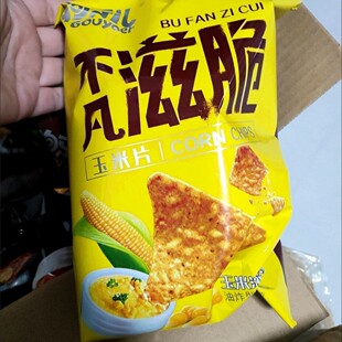 狗牙儿不凡滋脆玉米片88g网红锅巴多口味薯片办公室休闲膨化零食
