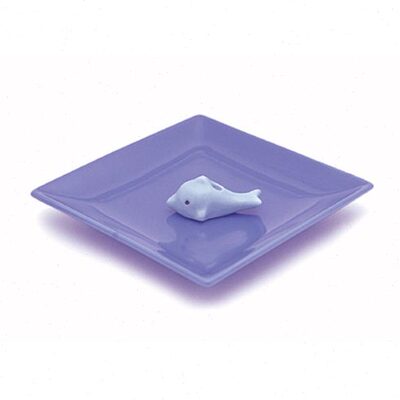 动物插doN蓝色op海 香豚香堂香o盘香n陶瓷盘o 托立 香i   K日本香