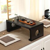 实木阳台茶几简约炕桌桌茶桌榻榻米茶几飘窗桌古琴国学桌矮桌日式