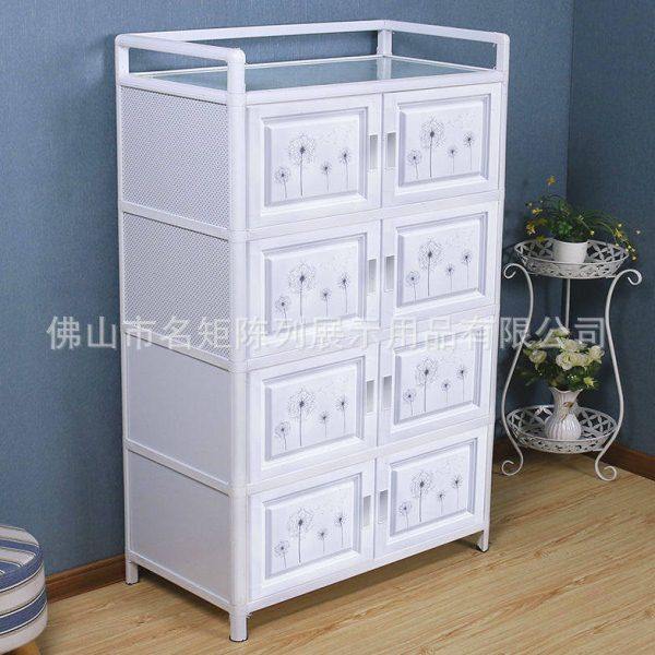 碗柜家用厨房置物柜子储物柜餐具钢化玻璃铝合金放碗橱柜收纳柜子,家装主材,厨用垃圾桶,淘宝优惠券,粉丝福利购,淘宝优惠卷