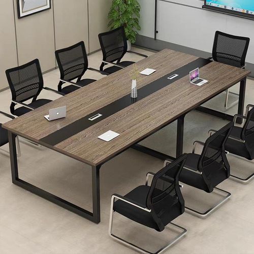 奈高会议桌长桌现代简约小型会议室桌椅组合长条桌工作台办公桌