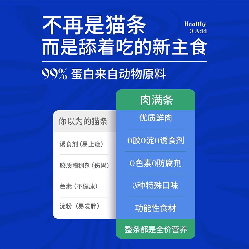 蓝氏猫条猫咪零食成猫粮幼猫全价主食试吃罐头主餐包湿粮增肥发腮