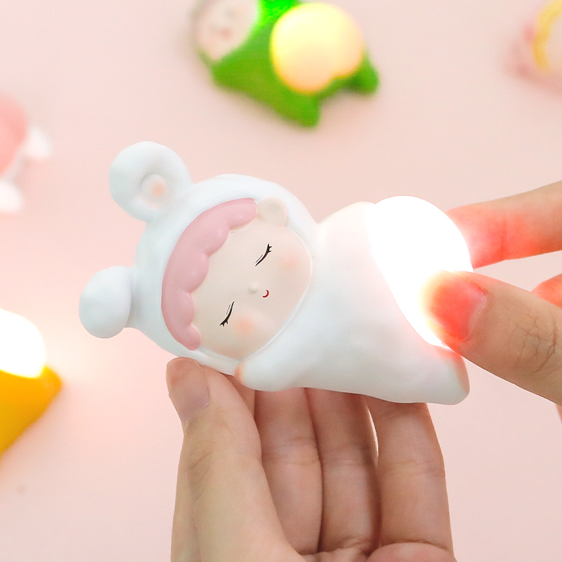 Q弹屁屁君摆件小夜灯桌面小物件解压可爱减压女生治愈系生日礼物