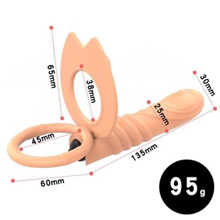 Double Penetration Anal Plug Dildo Butt Plug Vibrator For Me