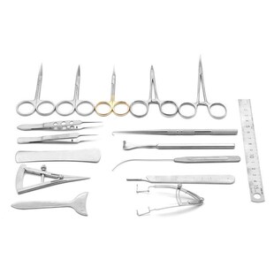 Eye surgery equipment 17-piece eye surgery kit double eyelid