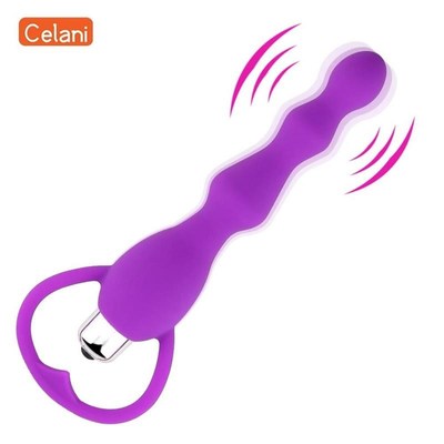 Vibrating Protaste Massager Anal Beads Vibrator Butt Plug Se