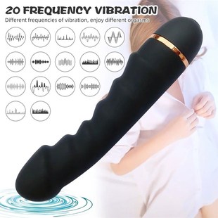 Modes Realistic Silicone Dildo Soft Penis Strong Vibrator